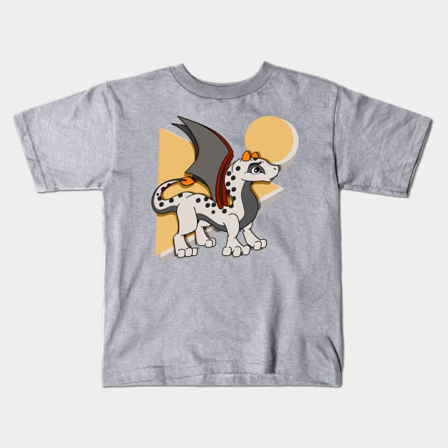 Kelvin the Dragon Kids T-Shirt by RockyHay